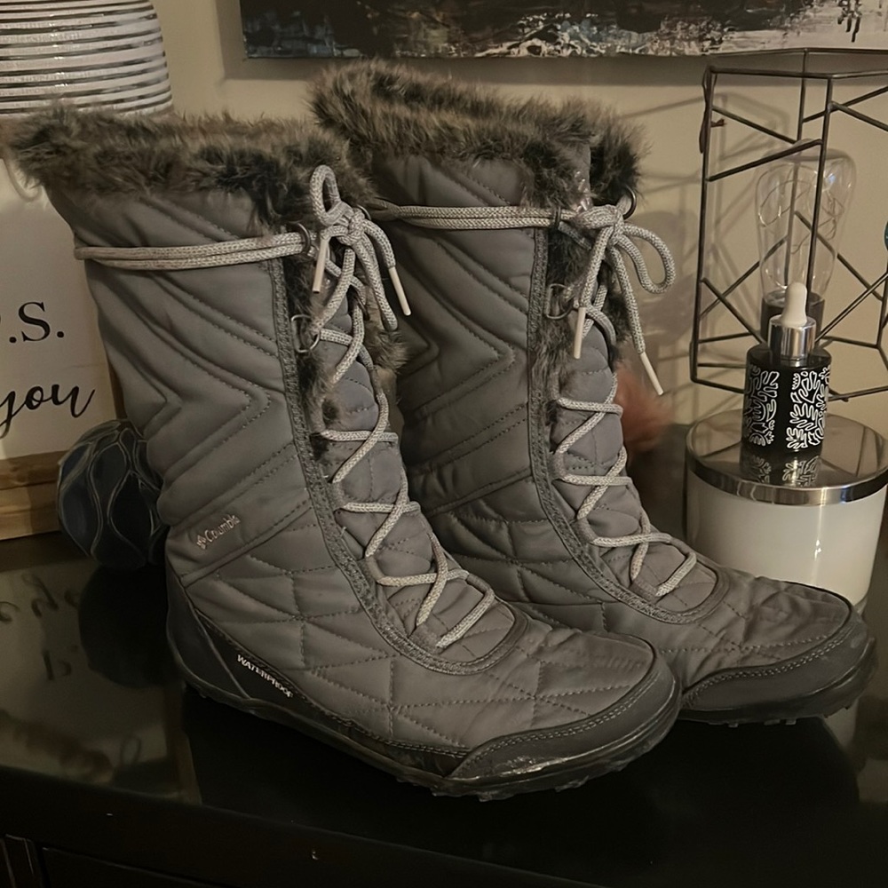 Columbia Boots. Omni Grip fur inners